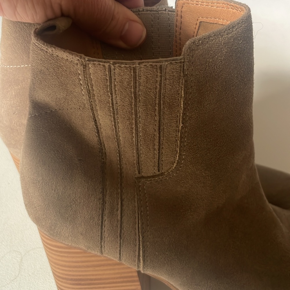 Nine wear Cowboy Ankle Boots Sz 10 tan Country Western Boho Concert NW… - Picture 9 of 14